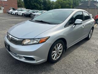 Used 2012 Honda Civic EX 1.8L/SUNROOF/VERY CLEAN/CERTIFIED for sale in Cambridge, ON