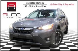 <div>Under Subarus 60-Month/100,000km Major Component Limited Warranty Coverage.<br><br><br>ONE OWNER<br><br><br>Heated Front Seats<br>Heated Leather-Wrapped Steering Wheel<br>Push-Button Start<br>6.3 Colour Multifunction Display<br>6.4 Infotainment System w/ High-Resolution Touchscreen Display<br>Bluetooth Mobile Phone Connectivity & Audio Streaming<br>SiriusXM Satellite Radio<br>Apple CarPlay & Android Auto Compatibility<br>SUBARU STARLINK Smartphone Integration w/ Aha Radio <br>Auxiliary Audio Input<br>Dual USB Input Ports<br>Tilt & Telescoping Steering Wheel<br>Power Windows<br>Power Locks<br>Power Side Mirrors<br>Air Conditioning<br>Automatic Climate Control<br><br><br>Exterior Features:<br><br>Proximity Key<br>Auto On/Off Headlights<br>LED Fog Lights<br>Heated Side Mirrors<br>Roof Rails<br>Tow Hitch Receiver<br>17 Aluminum-Alloy Wheels<br><br><br>Drivers Assistance:<br><br>Rearview Camera<br>Adaptive Cruise Control w/ Lane Centering Assist<br>Lane Departure & Sway Warning w/ Lane Keep Assist<br>Pre-Collision Braking<br>Pre-Collision Throttle Management<br>Windshield Wiper De-Icer<br>X-MODE w/ Hill Descent Control<br>SI-DRIVE (Subaru Intelligent Drive)<br>SUBARU STARLINK Connected Services<br>Auto Start-Stop System<br>Active Torque Vectoring<br>Vehicle Dynamics Control (VDC)<br>Traction Control System (TCS)<br><br><br>Performance Features:<br><br>Subaru Symmetrical Full-Time All-Wheel Drive (AWD)<br>2.0L SUBARU BOXER - 4 Cylinder Engine<br>152hp/ 145lb-ft Torque<br>Automatic Transmision w/ Steering Wheel-Mounted Paddle Shifters<br><br><br>Fuel Rating:<br><br>40MPG on Highway<br>33MPG in City<br>36MPG Combined<br><br><br>Honesty Pricing eliminates the haggle hassle by providing you with our lowest possible selling price up front. In fact, it is the lowest price in our market, and we will prove it by disclosing a comprehensive market report of what our competitors are selling similar vehicles for.<br><span><br>This vehicle meets our Diamond Certification standard, which begins by selecting only premium quality vehicles and subjecting them to a much more comprehensive inspection process than typical dealerships use. Diamond Certified ensures a clean history, exceptional appearance and problem-free operation.<br></span><span><br>At Saskatoon Auto Connection we sell pre-owned automobiles the way we would like to buy them ourselves. Since 2008, we have been dedicated to providing the highest level of integrity and transparency in our industry, in combination with the highest quality vehicles at the most competitive prices in Saskatchewan. Our friendly staff is ready to positively redefine your expectations of the pre-owned automobile space.</span></div>