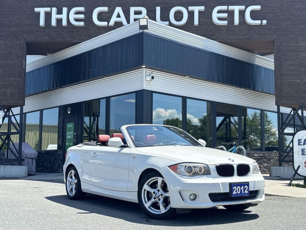 Used 2012 BMW 1 Series 128 i HEATED LEATHER SEATS, SOFT TOP CONVERTIBLE, CD PLAYER, POWER SEATS!! for Sale in Sudbury, Ontario