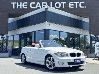 Used 2012 BMW 1 Series 128 i HEATED LEATHER SEATS, SOFT TOP CONVERTIBLE, CD PLAYER, POWER SEATS!! for sale in Sudbury, ON