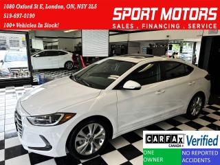 Used 2017 Hyundai Elantra GLS+Sunroof+Blind Spot+A/C+Camera+CLEAN CARFAX for sale in London, ON
