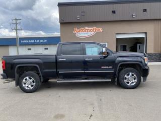 Used 2015 GMC Sierra 2500 HD SLT Crew Cab 4WD for sale in Stettler, AB