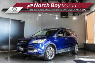 This model comes equipped with a range of features that enhance its performance and comfort. The 2016 Ford Escape features: automatic headlights, roof rails, leather seats, dual-zone automatic climate control, keyless entry with keypad, Ford sync voice recognition, Bluetooth, CD player and AUX input jack, 4.2 inch central display screen, rearview camera and so much more 

Why Youll Want to Buy from North Bay Mazda? *The Clubhouse Commitment Pre-Owned Vehicle Program provides you with additional coverage for things such as the 3-year Tire and Rim Coverage, The Clubhouse Powertrain Warranty, coverage for The Little Things like battery, wiper, and bulb replacement, 3- year anti-theft protection and a 7-day exchange policy to give you the ultimate peace of mind when purchasing a pre-owned vehicle. Clubhouse Commitment is an optional coverage which can be purchased at time of sale for a $699 value. Pre-Owned Vehicle purchases are subject to an adjusted price when purchasing with cash. You are eligible for Finance Pricing with a maximum down payment of 15% of listed finance price. Contact us for more details. * Our certified vehicles go through a 120-point Clubhouse Certified Used Vehicle Inspection, and we will provide the CarFax vehicle history documents as well as any available service history. * We competitively price our vehicles below the market average which means that we have already done all the market research for you. Rest assured that you are getting the best deal possible. * We have automotive financial experts who are experienced in dealing with all levels of credit challenges. We also work with all major banks and third-party lenders daily so we are confident that we can get you the best rate available. * As a premier New and Pre-Owned vehicle dealership, we pride ourselves on a superior customer experience and a lifetime of customer care. We are conveniently located at 235 Lakeshore Drive, in North Bay, Ontario. If you cant make it to us, we can accommodate you! Call us today at 705-476-7600 to come in and see this vehicle!