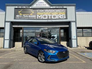 Used 2018 Hyundai Elantra GLS -LEATHER-BLIND SPOT-SUNROOF for sale in Calgary, AB
