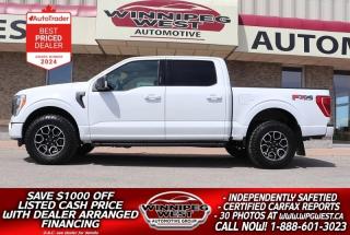 Used 2021 Ford F-150 FX4 5.0L V8 4X4, LOADED, HTD BUCKETS, NAV & MORE!! for sale in Headingley, MB