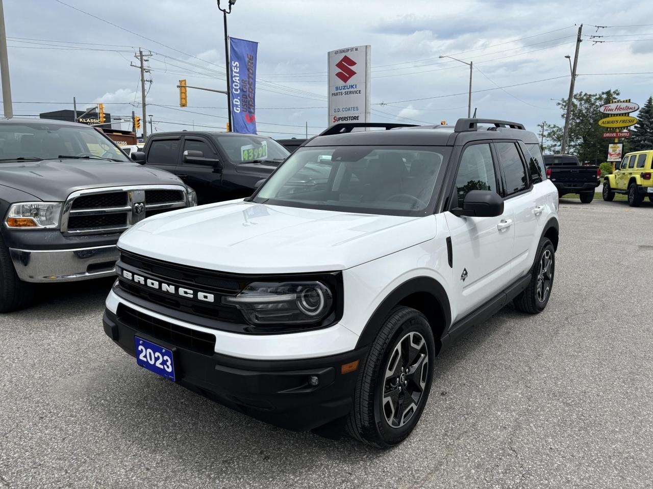 Used 2023 Ford Bronco Sport Outer Banks 4x4 ~Backup Camera ~Bluetooth ~Leather for sale in Barrie, ON