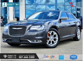 3.6L 6 CYLINDER ENGINE, PLATINUM, ALL WHEEL DRIVE, LEATHER, HARMAN KARDON AUDIO, HEATED AND VENTILATED SEATS, HEATED STEERING WHEEL, BACKUP CAMERA, REMOTE STARTER, PUSH START, PANORAMIC ROOF, KEYLESS ENTRY, CRUISE CONTROL AND MUCH MORE! <br/> <br/>  <br/> Just Arrived 2017 Chrysler 300 Platinum AWD Grey has 163,805 KM on it. 3.6L 6 Cylinder Engine engine, All-Wheel Drive, Automatic transmission, 5 Seater passengers, on special price for . <br/> <br/>  <br/> Book your appointment today for Test Drive. We offer contactless Test drives & Virtual Walkarounds. Stock Number: 24121 <br/> <br/>  <br/> Diamond Motors has built a reputation for serving you, our customers. Being honest and selling quality pre-owned vehicles at competitive & affordable prices. Whenever you deal with us, you know you get to deal and speak directly with the owners. This means unique personalized customer service to meet all your needs. No high-pressure sales tactics, only upfront advice. <br/> <br/>  <br/> Why choose us? <br/>  <br/> Certified Pre-Owned Vehicles <br/> Family Owned & Operated <br/> Finance Available <br/> Extended Warranty <br/> Vehicles Priced to Sell <br/> No Pressure Environment <br/> Inspection & Carfax Report <br/> Professionally Detailed Vehicles <br/> Full Disclosure Guaranteed <br/> AMVIC Licensed <br/> BBB Accredited Business <br/> CarGurus Top-rated Dealer 2022 <br/> <br/>  <br/> Phone to schedule an appointment @ 587-444-3300 or simply browse our inventory online www.diamondmotors.ca or come and see us at our location at <br/> 3403 93 street NW, Edmonton, T6E 6A4 <br/> <br/>  <br/> To view the rest of our inventory: <br/> www.diamondmotors.ca/inventory <br/> <br/>  <br/> All vehicle features must be confirmed by the buyer before purchase to confirm accuracy. All vehicles have an inspection work order and accompanying Mechanical fitness assessment. All vehicles will also have a Carproof report to confirm vehicle history, accident history, salvage or stolen status, and jurisdiction report. <br/>