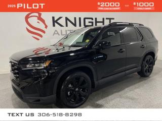 New 2025 Honda Pilot Black Edition for sale in Moose Jaw, SK