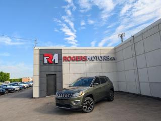 Used 2017 Jeep Compass LTD 4x4 - NAVI - PANO ROOF - LEATHER - REVERSE CAM for sale in Oakville, ON