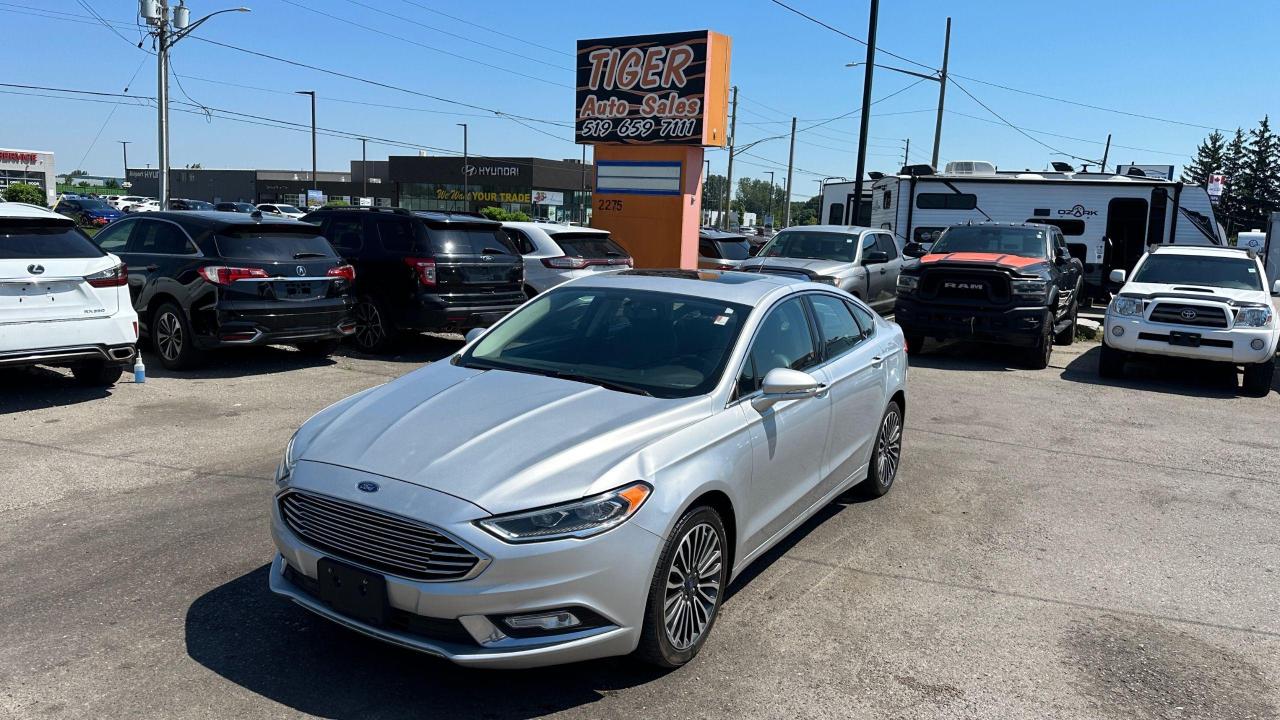 2017 Ford Fusion SE, LEATHER, NAVI, ONLY 83,000KMS, CERTIFIED