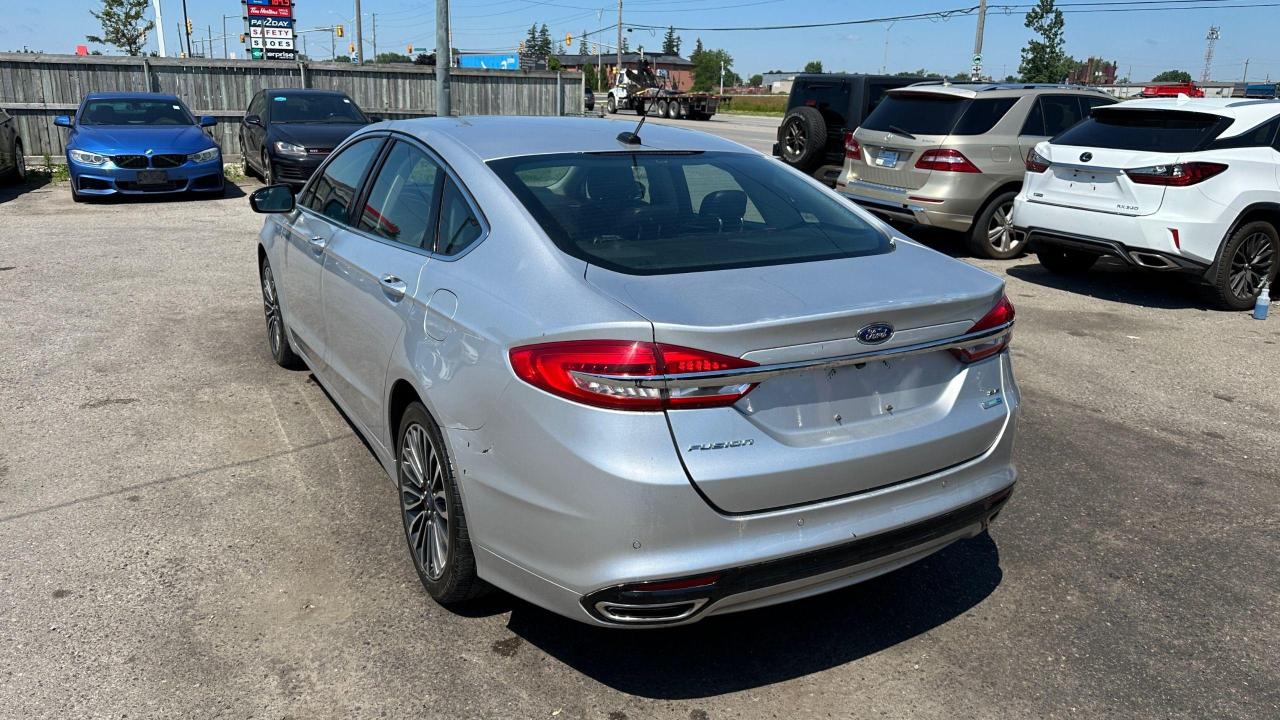 2017 Ford Fusion SE, LEATHER, NAVI, ONLY 83,000KMS, CERTIFIED - Photo #3