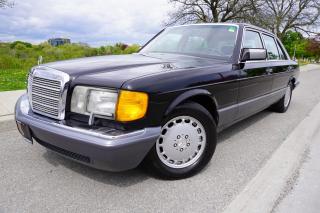 Used 1989 Mercedes-Benz 420SEL 1 OWNER / CLEAN HISTORY / STUNNING SHAPE for sale in Etobicoke, ON