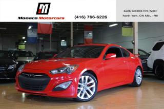 Used 2016 Hyundai Genesis Coupe 3.8L V6 - AUTO|LEATHER|SUNROOF|NAVI|CAMERA for sale in North York, ON