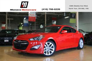 Used 2016 Hyundai Genesis Coupe 3.8L V6 - MANUAL|LEATHER|SUNROOF|NAVI|CAMERA for sale in North York, ON