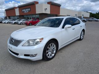 <p><u>2010 Lexus LS460 with only 103000kms. 4.6 liter V8 All wheel drive </u></p><p><u> </u></p><p><u>Clean title and safetied. ALWAYS OWNED IN MANITOBA. NO ACCIDENTS ON RECORD. TWO OWNERS. 2ND OWNER SINCE 2014</u></p><p><u> </u></p><p><u>Heated and cooled front seats </u></p><p><u>Heated steering wheel </u></p><p><u>Adjustable suspension </u></p><p><u>Leather seats </u></p><p><u>Power seats</u></p><p><u>Power rear Sun shade</u></p><p><u>Mark levinson sound system </u></p><p><u>Keyless entry and ignition </u></p><p><u>Back up Camera </u></p><p><u>Automatic parallel parking </u></p><p><u> </u></p><p><u>We take trades! Vehicle is for sale in Steinbach by STONE BRIDGE AUTO INC. Dealer #5000 we are a small business focused on customer satisfaction. Text or call before coming to view and ask for sales. </u></p>