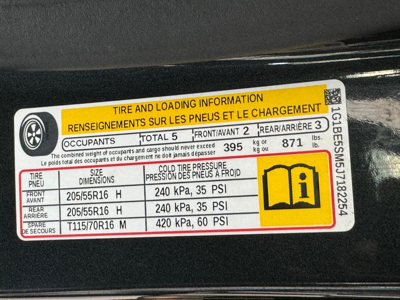 2018 Chevrolet Cruze LT+Remote Start+ApplePlay+HeatedSeats+CLEAN CARFAX - Photo #40