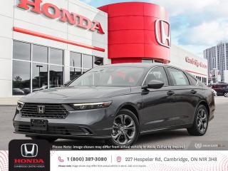 New 2024 Honda Accord EX IN-STOCK! for sale in Cambridge, ON