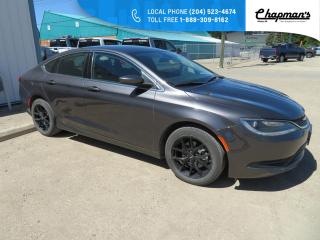 Used 2015 Chrysler 200 LX 2 Sets of Tires & Rims, UConnect 3.0, Audio Jack Input for sale in Killarney, MB