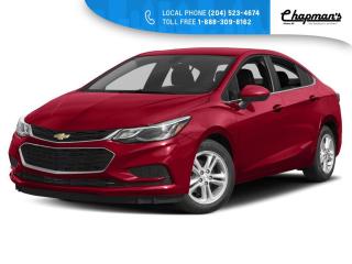 Used 2016 Chevrolet Cruze LT Auto Heated Front Seats, Rear Vision Camera, Remote Start for sale in Killarney, MB
