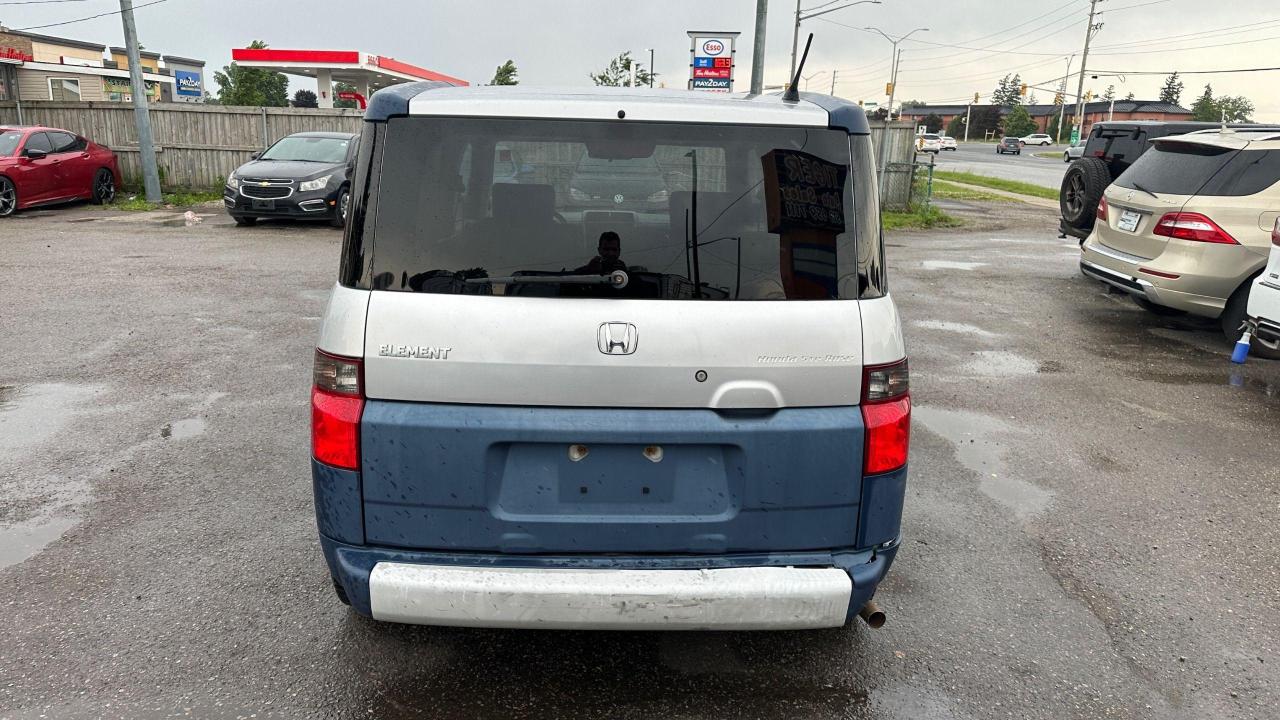 2006 Honda Element RUST FREE, MANUAL, GREAT SHAPE, CERTIFIED - Photo #4