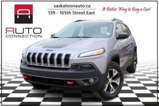 Used 2017 Jeep Cherokee Trailhawk - 4x4 - LEATHER PLUS GROUP - COOLED SEATS - SIRIUSXM for sale in Saskatoon, SK