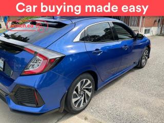 Used 2018 Honda Civic Hatchback LX w/ Apple CarPlay & Android Auto, Heated Front Seats, Cruise Control for sale in Toronto, ON