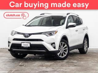 Used 2018 Toyota RAV4 Limited AWD w/ Moonroof, Blind Spot, Bluetooth for sale in Toronto, ON