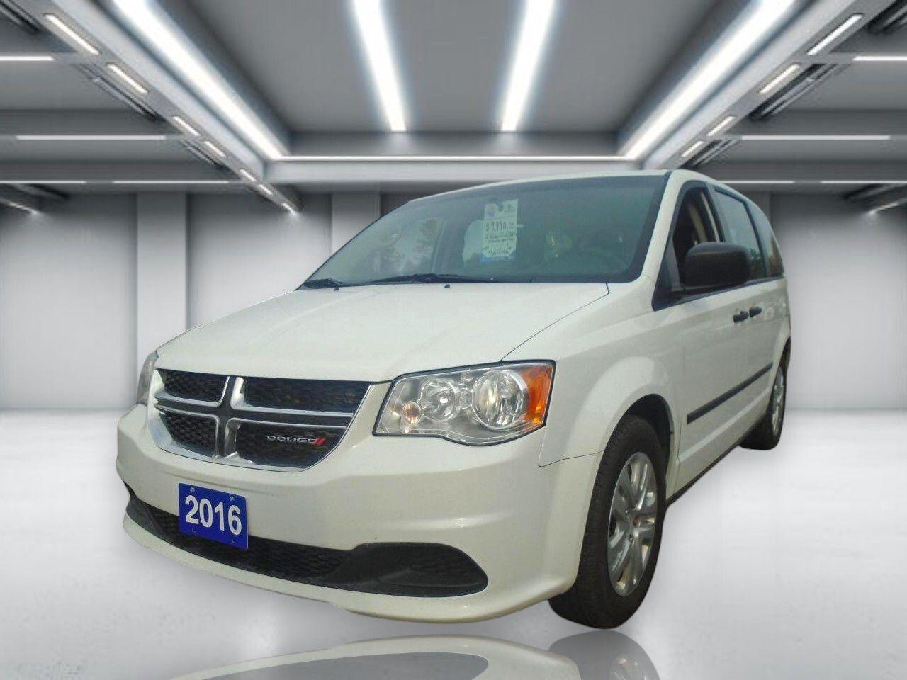 2016 Dodge Grand Caravan 4dr Wgn Canada Value Package