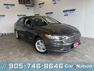 Used 2018 Ford Fusion Hybrid SE | HYBRID | REAR CAM | ONLY 54KM | OPEN SUNDAYS for sale in Brantford, ON