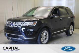 Used 2019 Ford Explorer Limited 4WD **One Owner, Clean SGI, Leather, Heated/Cooled Seats, Power Liftgate, Sunroof, 3.5L** for sale in Regina, SK