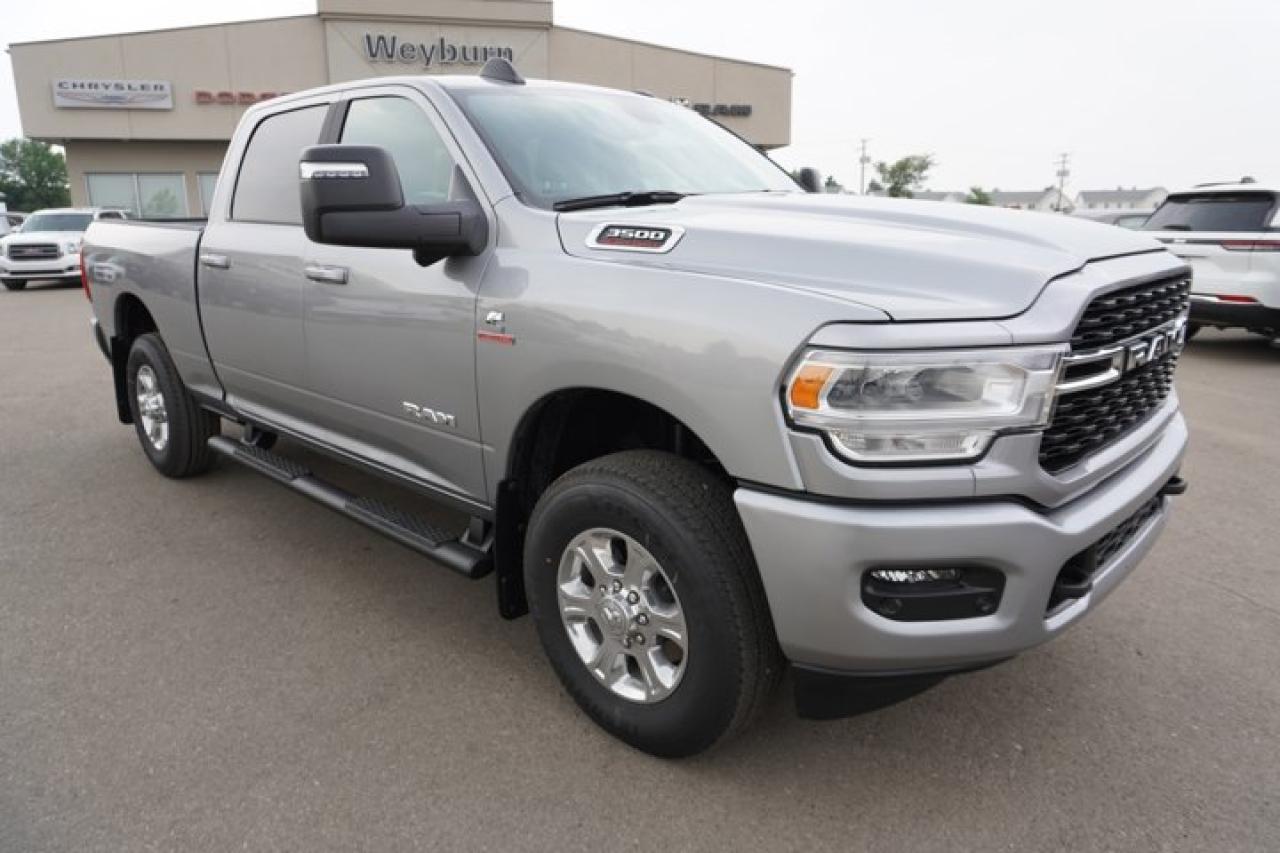 New 2024 RAM 3500 Big Horn | 360 Cam | Heated Seats/Wheel | Alpine Stereo | Premium Lighting | Sport Appearance Pkg. | for sale in Weyburn, SK