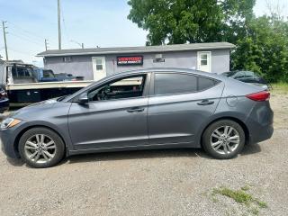 <div>Look at this deal!  2017 Elantra for less than $9000 certified and ready for the road.   This Elantra is in great shape inside and out and runs and drives great. Loaded up with great options like steering wheel controls, bluetooth connection, heated seats and steering wheel, aux and Sirius radio when you connect with a subscription. If youre looking for a first car for a student or just an every day commuter car this car is up to the task.  Hurry in while its still available.  </div><div><br></div><div>Vehicle is priced certified and ready for the road.  Taxes and licensing are extra.   </div><div><br></div><div>Registered dealer</div><div>Ventoso Motor Products</div><div>335 Dundas St N Cambridge </div><div>519-242-6485</div>