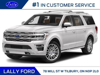 New 2024 Ford Expedition Max Platinum for sale in Tilbury, ON