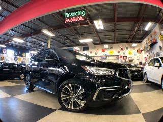 Used 2019 Acura MDX TECH SH-AWD 7 PASS LEATHER P/SUNROOF NAVI B/SPOT for sale in North York, ON