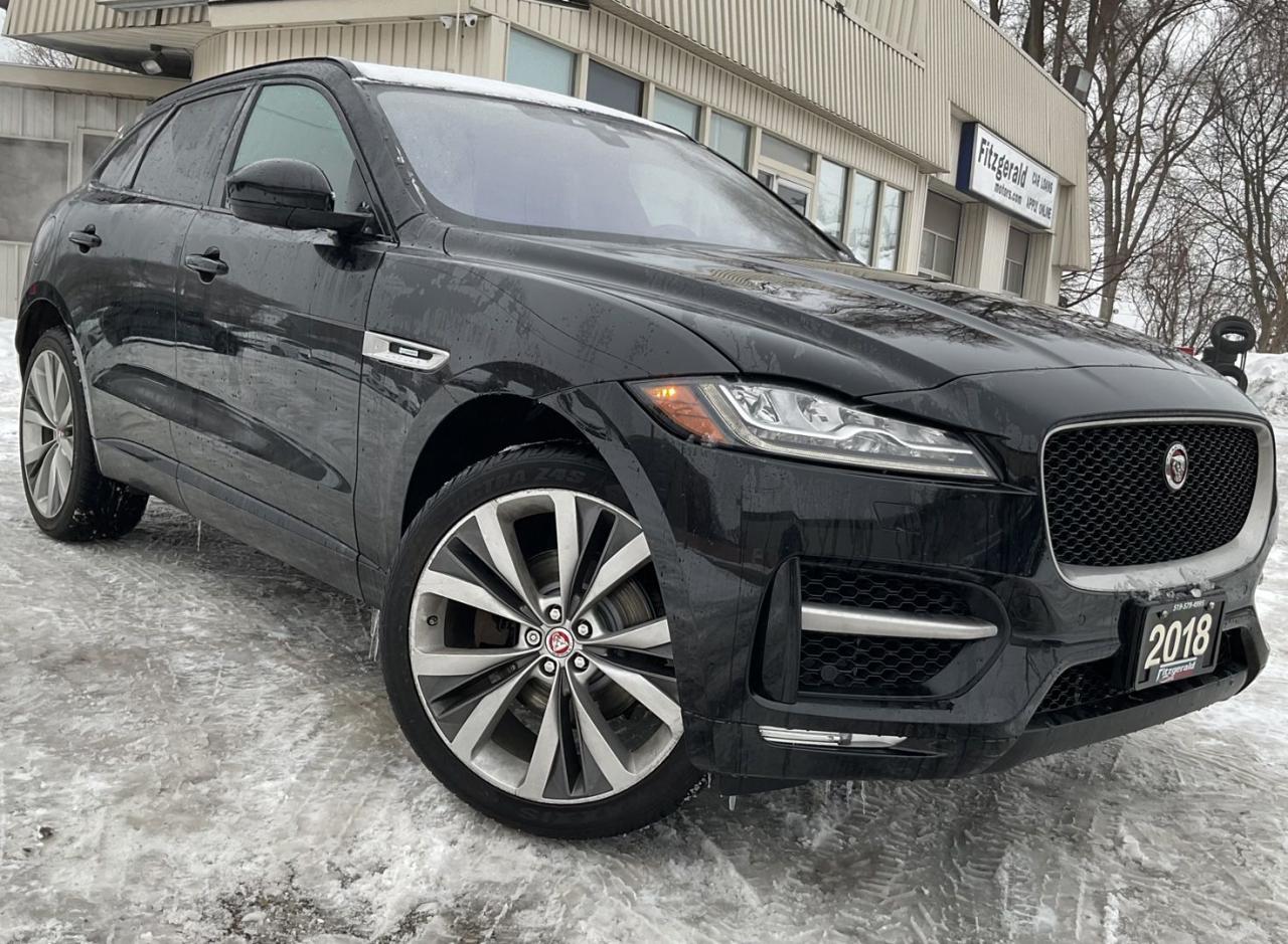 Used 2018 Jaguar F-PACE 30t R-Sport - LEATHER! NAV! BACK-UP CAM! BSM! PANO ROOF! for sale in Kitchener, ON