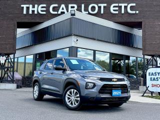 Used 2021 Chevrolet TrailBlazer APPLE CARPLAY/ANDROID AUTO, CRUISE CONTROL, BLUETOOTH, BACK UP CAM, MANUAL SEATS!! for sale in Sudbury, ON