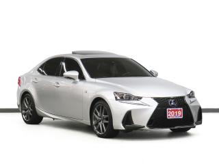 Used 2019 Lexus IS 300 F-SPORT | AWD | Red Leather | Sunroof | ACC | BSM for sale in Toronto, ON