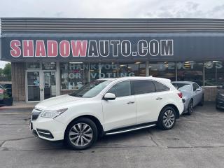 Used 2016 Acura MDX TECH SH-AWD|NAVI|LEATHER|SUNROOF|DVD for sale in Welland, ON