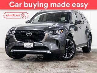 Used 2024 Mazda CX-90 PHEV GT AWD w/ Apple CarPlay & Android Auto, Mazda Radar Cruise Control, Heated & ventilated Front Seats for sale in Toronto, ON