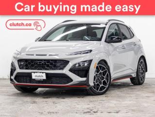 Used 2023 Hyundai KONA N 2.0T FWD w/ Apple CarPlay & Android Auto, Heated Front Seats, Heads Up Display for sale in Toronto, ON