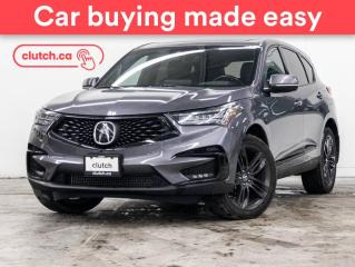 Used 2020 Acura RDX A-Spec AWD w/ Apple CarPlay, Heated & Ventilated Front Seats, Heated Steering Wheel for sale in Toronto, ON