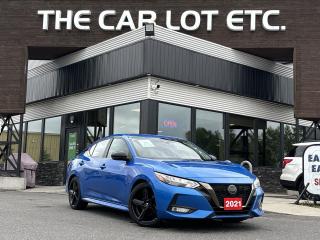 Used 2021 Nissan Sentra SR APPLE CARPLAY/ANDROID AUTO, HEATED SEATS/STEERING WHEEL, SUNROOF, BACK UP CAM!! for sale in Sudbury, ON