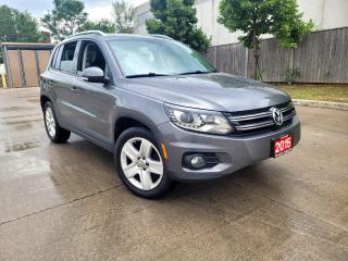 Used 2015 Volkswagen Tiguan Leather,Panamroof, Auto, 3 Year Warranty available for sale in Toronto, ON