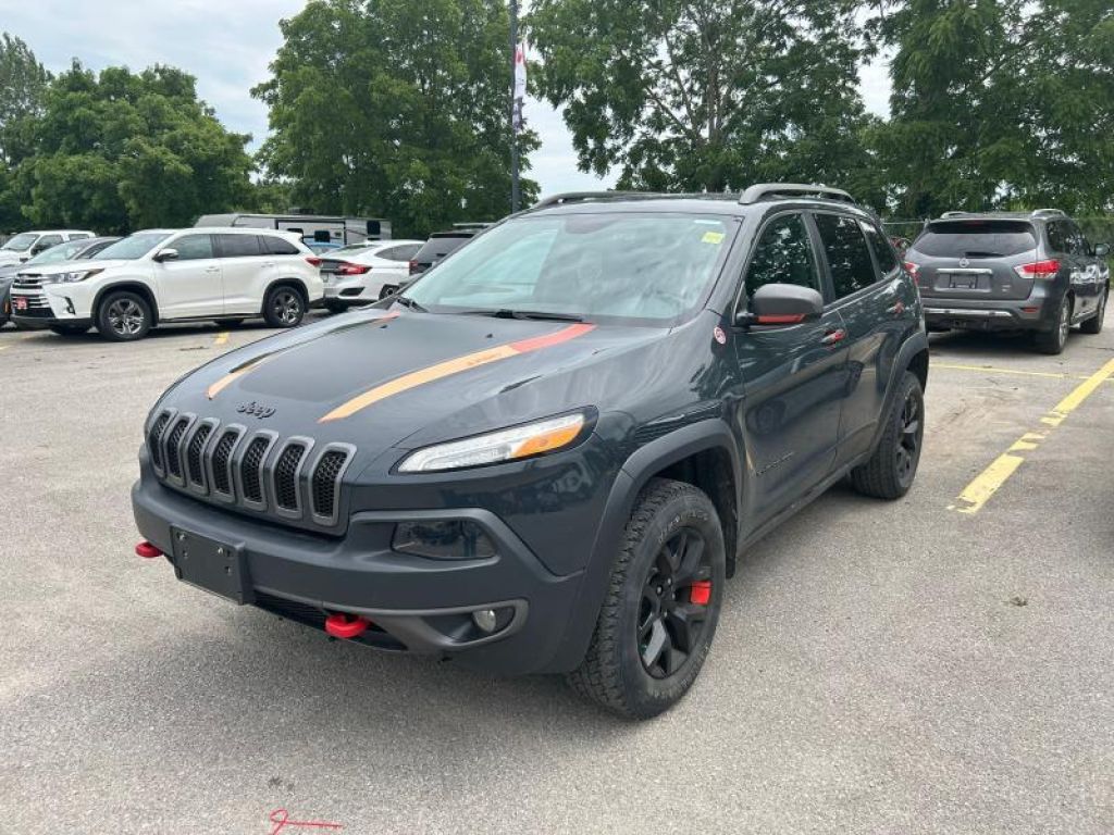 Used 2016 Jeep Cherokee LEATHER, NAV, TRAILHAWK for Sale in London, Ontario