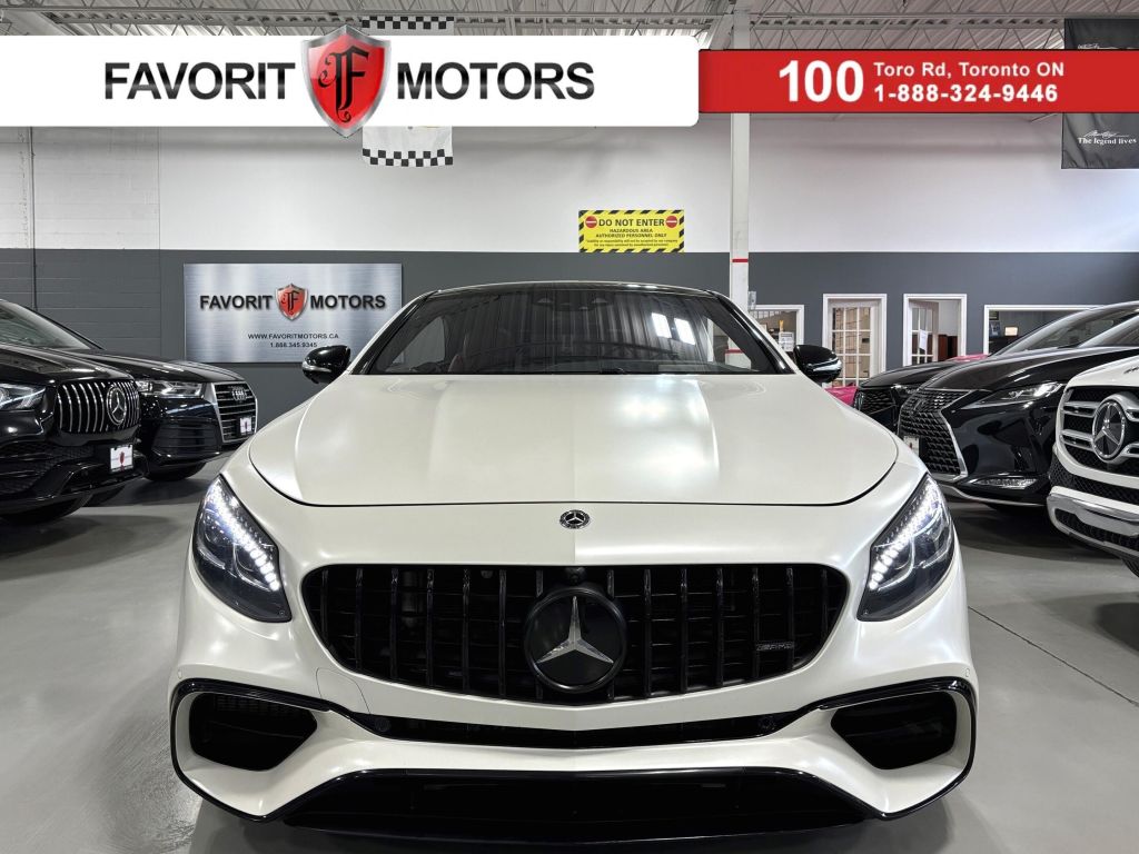 Used 2020 Mercedes-Benz S-Class S63 AMGCOUPEV8BITURBO4MATIC+NO LUXTAXNIGHTVIS for Sale in North York, Ontario