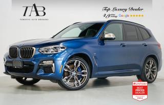 This 2018 BMW X3 M40i is a local Ontario vehicle that combines BMWs renowned driving dynamics with the versatility and practicality of an SUV. With its powerful engine, sporty handling, and high-end features, it delivers a driving experience that is both exhilarating and refined. Whether navigating urban streets or exploring the open road, the X3 M40i excels in providing versatility and driving pleasure. 

Key Features Includes: 

- M40i 
- Navigation 
- Bluetooth 
- Heads up Display 
- Panoramic Sunroof 
- Backup Camera 
- Parking Sensors 
- Sirius XM Radio 
- Front and Rear Heated Seats 
- Heated Steering Wheel 
- BMW Assist 
- Cruise Control 
- Frontal Collision Warning 
- Lane Departure Warning 
- Blind Spot Detection 
- Pedestrian Warning 
- BMW Adaptive LED Headlights 
- 21" Alloy Wheels

NOW OFFERING 3 MONTH DEFERRED FINANCING PAYMENTS ON APPROVED CREDIT. 

Looking for a top-rated pre-owned luxury car dealership in the GTA? Look no further than Toronto Auto Brokers (TAB)! Were proud to have won multiple awards, including the 2024 AutoTrader Best Priced Dealer, 2024 CBRB Dealer Award, the Canadian Choice Award 2024, the 2024 BNS Award, the 2024 Three Best Rated Dealer Award, and many more!

With 30 years of experience serving the Greater Toronto Area, TAB is a respected and trusted name in the pre-owned luxury car industry. Our 30,000 sq.Ft indoor showroom is home to a wide range of luxury vehicles from top brands like BMW, Mercedes-Benz, Audi, Porsche, Land Rover, Jaguar, Aston Martin, Bentley, Maserati, and more. And we dont just serve the GTA, were proud to offer our services to all cities in Canada, including Vancouver, Montreal, Calgary, Edmonton, Winnipeg, Saskatchewan, Halifax, and more.

At TAB, were committed to providing a no-pressure environment and honest work ethics. As a family-owned and operated business, we treat every customer like family and ensure that every interaction is a positive one. Come experience the TAB Lifestyle at its truest form, luxury car buying has never been more enjoyable and exciting!

We offer a variety of services to make your purchase experience as easy and stress-free as possible. From competitive and simple financing and leasing options to extended warranties, aftermarket services, and full history reports on every vehicle, we have everything you need to make an informed decision. We welcome every trade, even if youre just looking to sell your car without buying, and when it comes to financing or leasing, we offer same day approvals, with access to over 50 lenders, including all of the banks in Canada. Feel free to check out your own Equifax credit score without affecting your credit score, simply click on the Equifax tab above and see if you qualify.

So if youre looking for a luxury pre-owned car dealership in Toronto, look no further than TAB! We proudly serve the GTA, including Toronto, Etobicoke, Woodbridge, North York, York Region, Vaughan, Thornhill, Richmond Hill, Mississauga, Scarborough, Markham, Oshawa, Peteborough, Hamilton, Newmarket, Orangeville, Aurora, Brantford, Barrie, Kitchener, Niagara Falls, Oakville, Cambridge, Kitchener, Waterloo, Guelph, London, Windsor, Orillia, Pickering, Ajax, Whitby, Durham, Cobourg, Belleville, Kingston, Ottawa, Montreal, Vancouver, Winnipeg, Calgary, Edmonton, Regina, Halifax, and more.

Call us today or visit our website to learn more about our inventory and services. And remember, all prices exclude applicable taxes and licensing, and vehicles can be certified at an additional cost of $799.