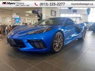 Used 2024 Chevrolet Corvette 2LT  2LT COUPE, RIPTIDE BLUE, GTS BUCKETS, DUAL MODE EXHAUST for sale in Ottawa, ON