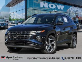 <b>Sunroof,  Cooled Seats,  Leather Seats,  Apple CarPlay,  Android Auto!</b><br> <br> <br> <br>  This 2024 Hyundai Tucson was built for modern adventure. <br> <br>This 2024 Hyundai Tucson Hybrid was made with eye for detail. From subtle surprises to bold design features, every part of this SUV is a treat. Stepping into the interior feels like a step right into the future with breathtaking technology and luxury that will make your smartphone jealous. Add on an intelligently capable chassis and drivetrain and you have the SUV of the future, ready for you today.<br> <br> This deep sea blue SUV  has an automatic transmission and is powered by a  226HP 1.6L 4 Cylinder Engine.<br> <br> Our Tucson Hybrids trim level is Luxury. For those with efficiency and luxury in mind, this Tucson Hybrid with the Luxury trim offers amazing features, including an automatic full-time all-wheel drive system, an express open/close glass sunroof with a power sunshade, heated and ventilated leather seats with 8-way power adjustment and 2-way lumbar support, a heated leather-wrapped steering wheel, proximity keyless entry with remote start, a power-operated smart rear liftgate with proximity cargo access, and a 10.25-inch infotainment screen bundled with Apple CarPlay and Android Auto, onboard navigation with voice-activation, and a premium 8-speaker Bose audio system. Road safety is taken care of, thanks to adaptive cruise control, blind spot detection, lane keeping assist, lane departure warning, forward collision avoidance with pedestrian & cyclist detection, rear collision mitigation, driver monitoring alert, rear parking sensors, LED headlights with automatic high beams, and a rear view camera system. This vehicle has been upgraded with the following features: Sunroof,  Cooled Seats,  Leather Seats,  Apple Carplay,  Android Auto,  Premium Audio,  Navigation. <br><br> <br/> See dealer for details. <br> <br><br> Come by and check out our fleet of 20+ used cars and trucks and 70+ new cars and trucks for sale in Ottawa.  o~o