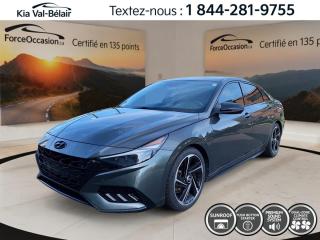 Used 2021 Hyundai Elantra N LINE *DCT *TOIT *BOSE *CAMERA *ANGLE MORT for sale in Québec, QC
