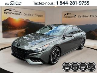 Used 2021 Hyundai Elantra N LINE *DCT *TOIT *BOSE *CAMERA *ANGLE MORT for sale in Québec, QC